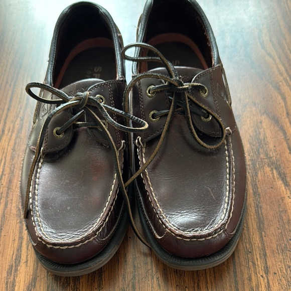 Sperry Other - Sperry Men’s Brown Leather Boat Shoes Size 11.5